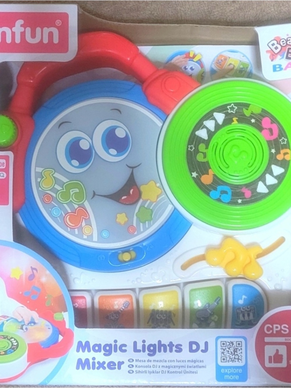 Magic Lights DJ Mixer - Blue, Green, Red